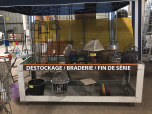 Habillage promo Maison du fer Brocante indus