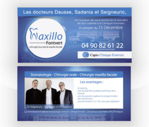 Flyer ouverture Maxilo Capio Fontvert