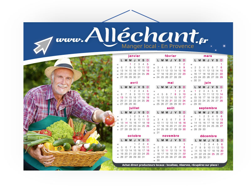 Calendrier entreprise