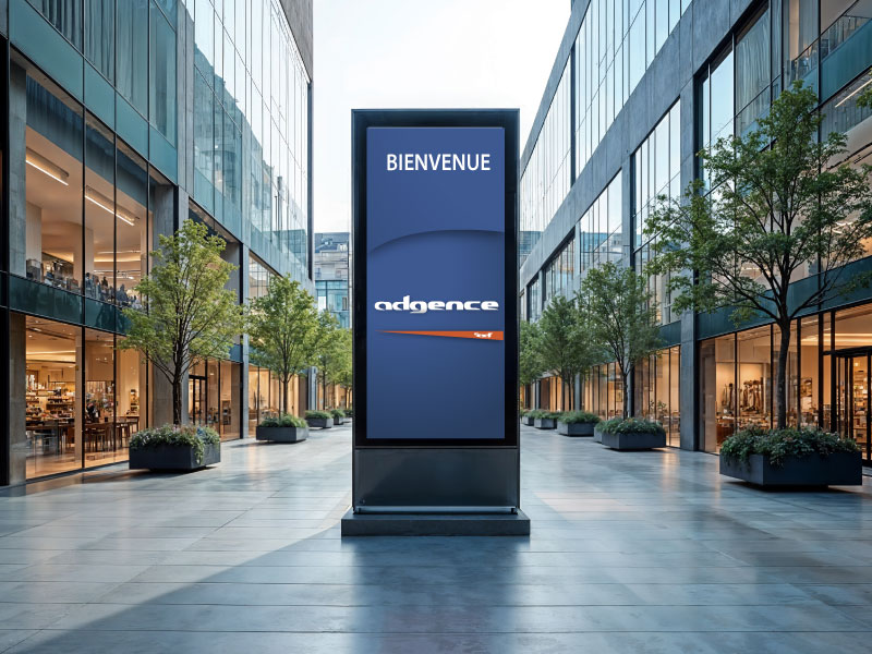 Totem digital - Adgence